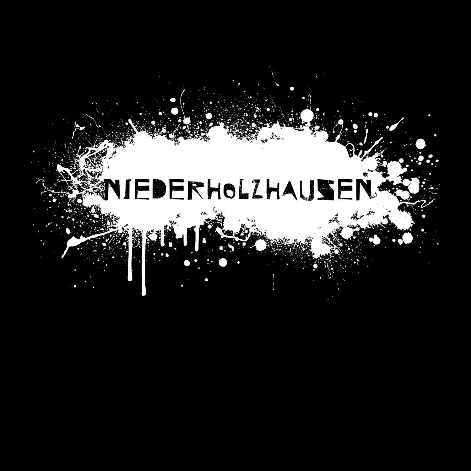 Niederholzhausen T-Shirt »Paint Splash Punk«