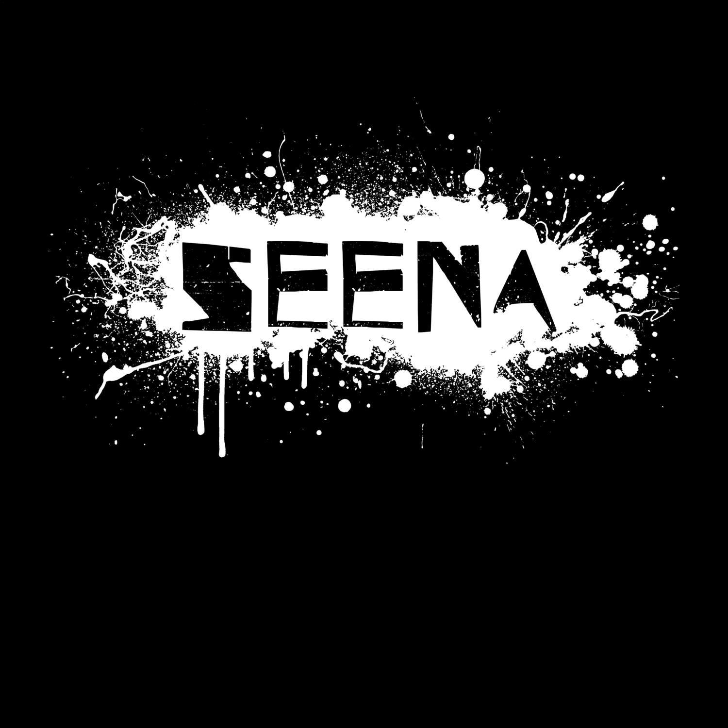 Seena T-Shirt »Paint Splash Punk«