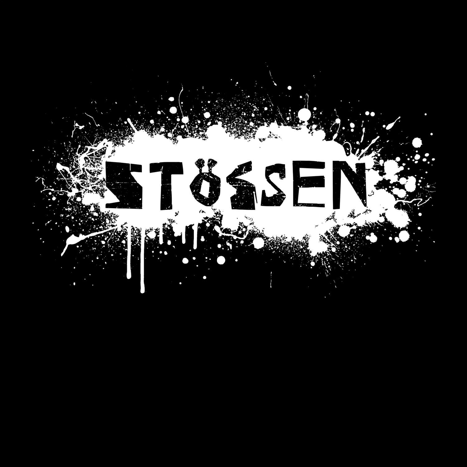 Stößen T-Shirt »Paint Splash Punk«