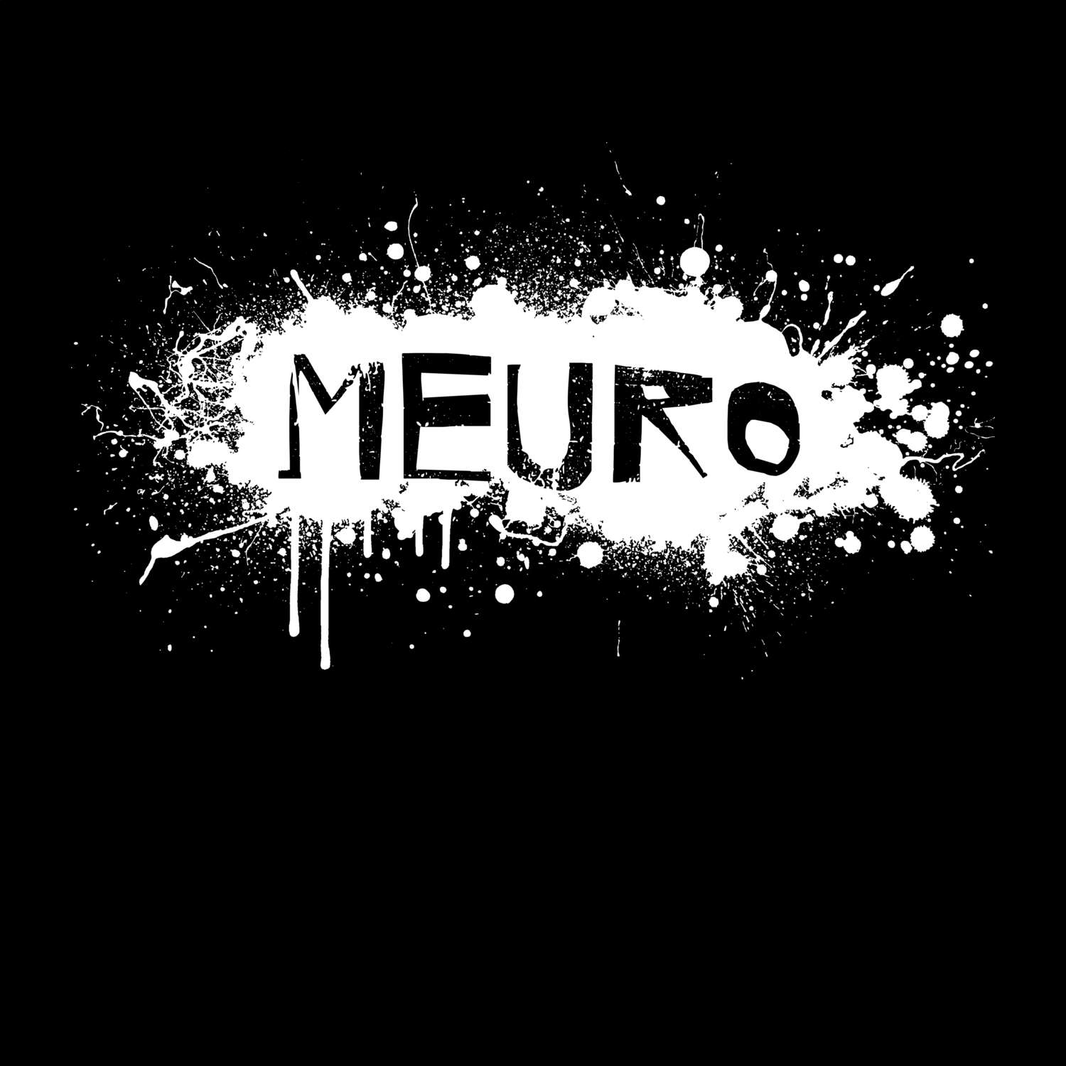 Meuro T-Shirt »Paint Splash Punk«