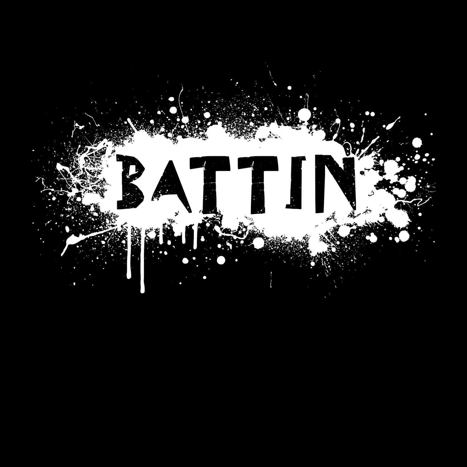 Battin T-Shirt »Paint Splash Punk«