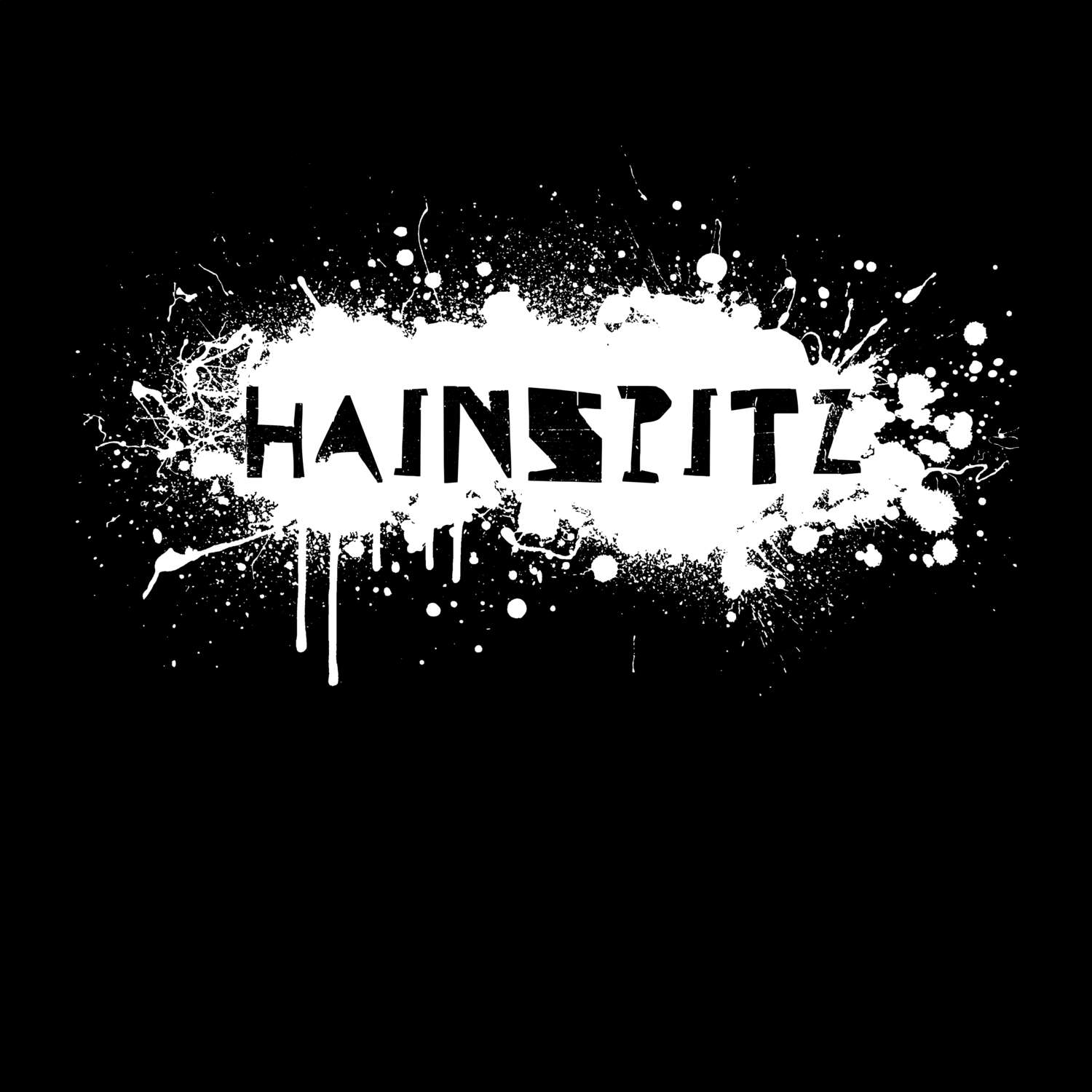 Hainspitz T-Shirt »Paint Splash Punk«