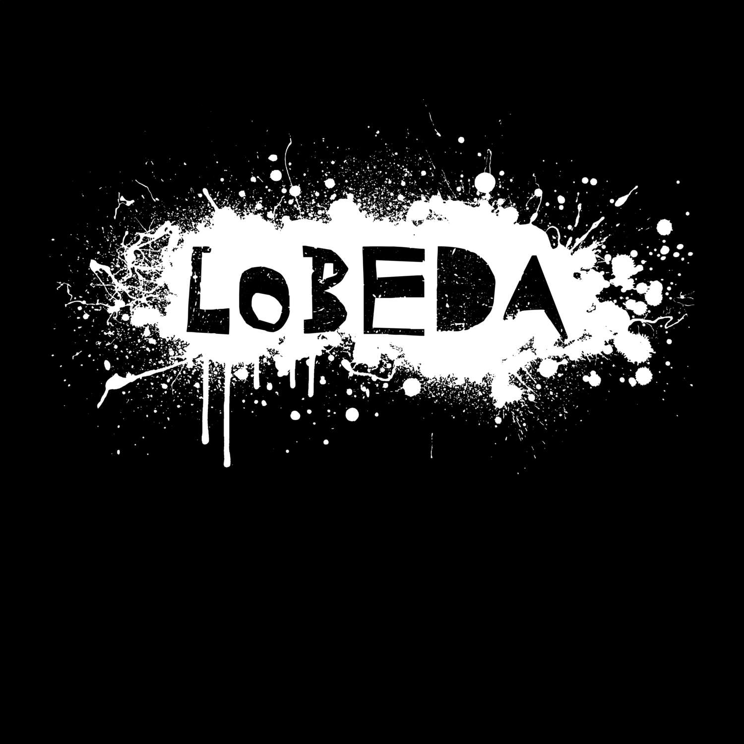 Lobeda T-Shirt »Paint Splash Punk«