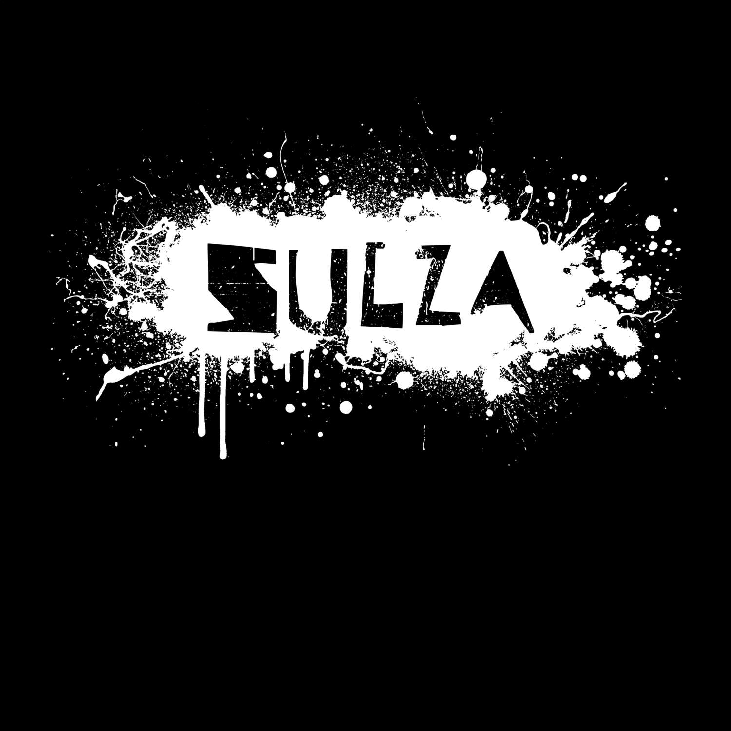 T-Shirt »Paint Splash Punk« für den Ort »Sulza«