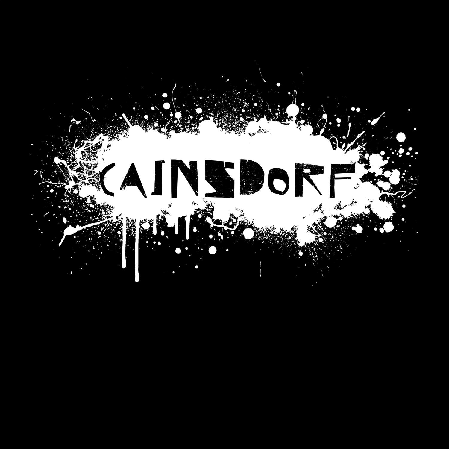 Cainsdorf T-Shirt »Paint Splash Punk«