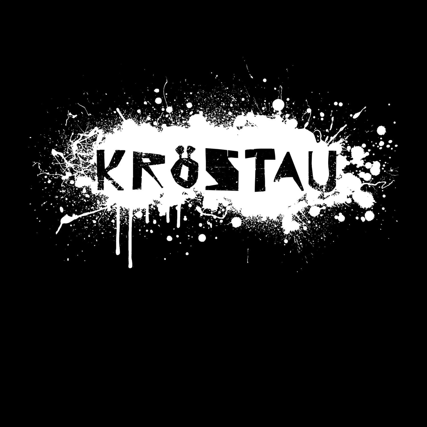 T-Shirt »Paint Splash Punk« für den Ort »Kröstau«