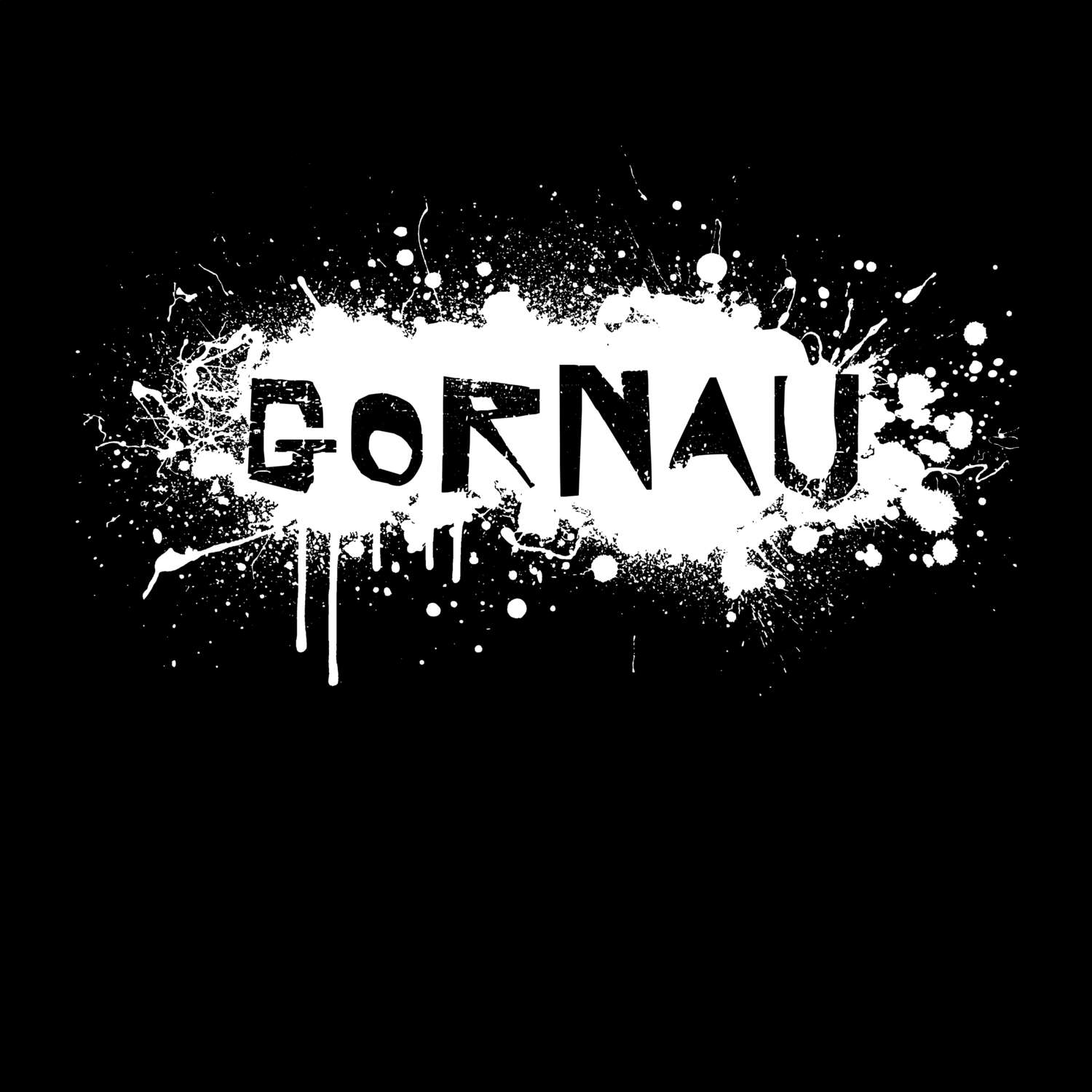 T-Shirt »Paint Splash Punk« für den Ort »Gornau«