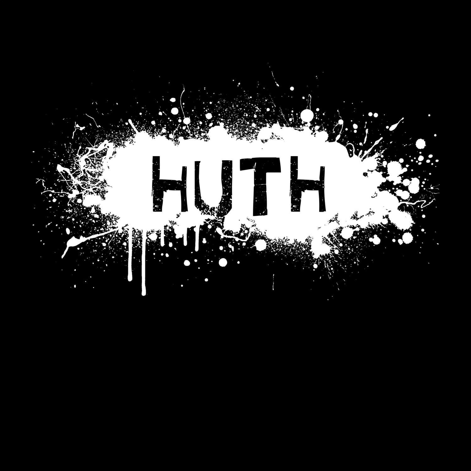 Huth T-Shirt »Paint Splash Punk«