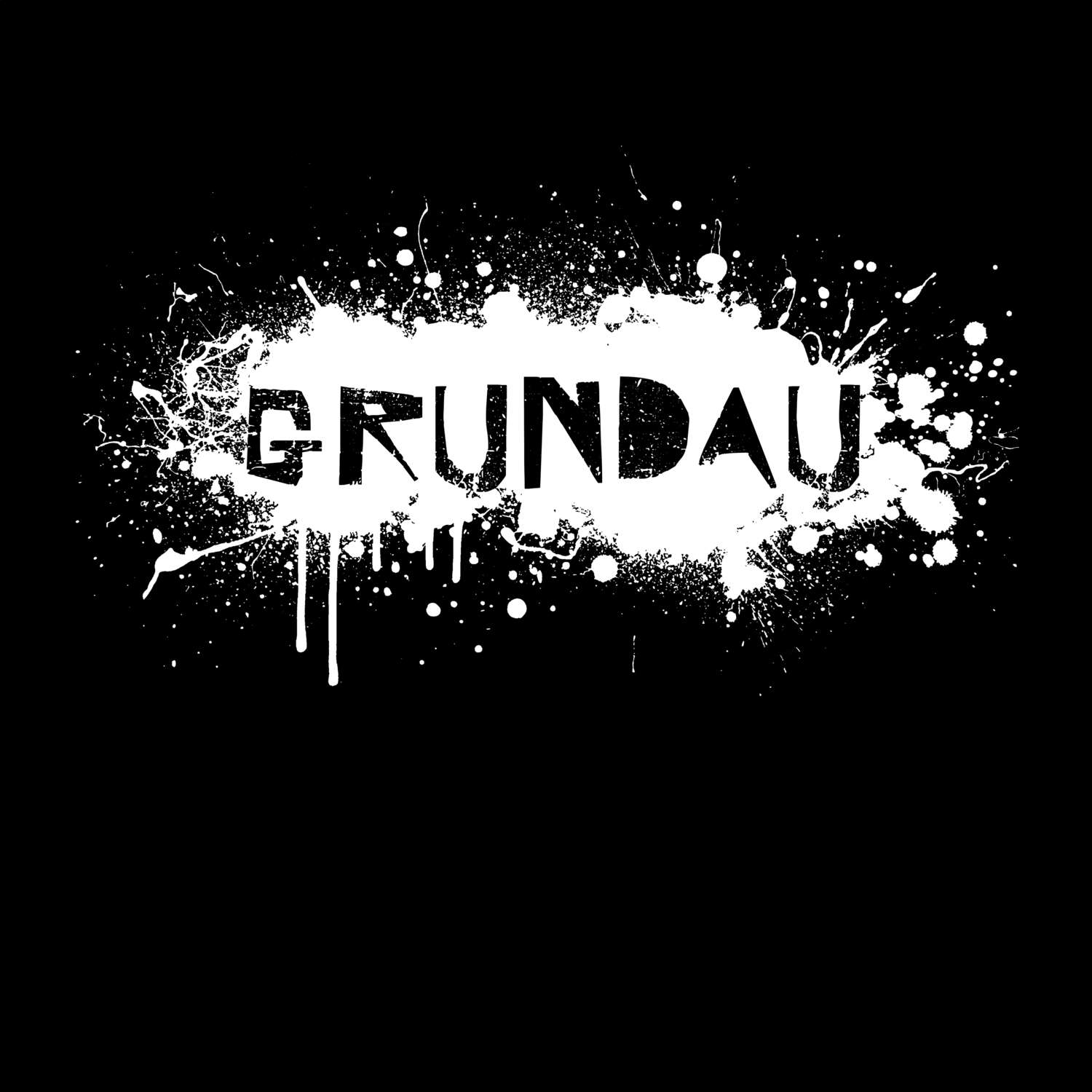 Grundau T-Shirt »Paint Splash Punk«