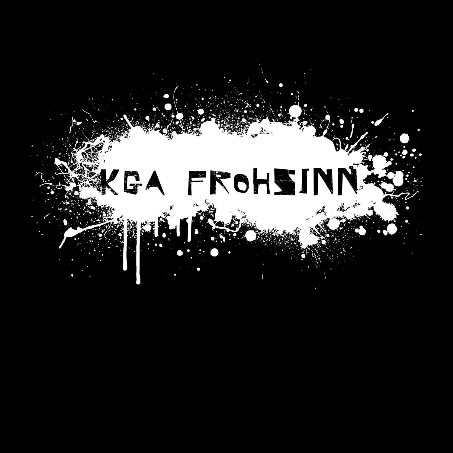 KGA Frohsinn T-Shirt »Paint Splash Punk«