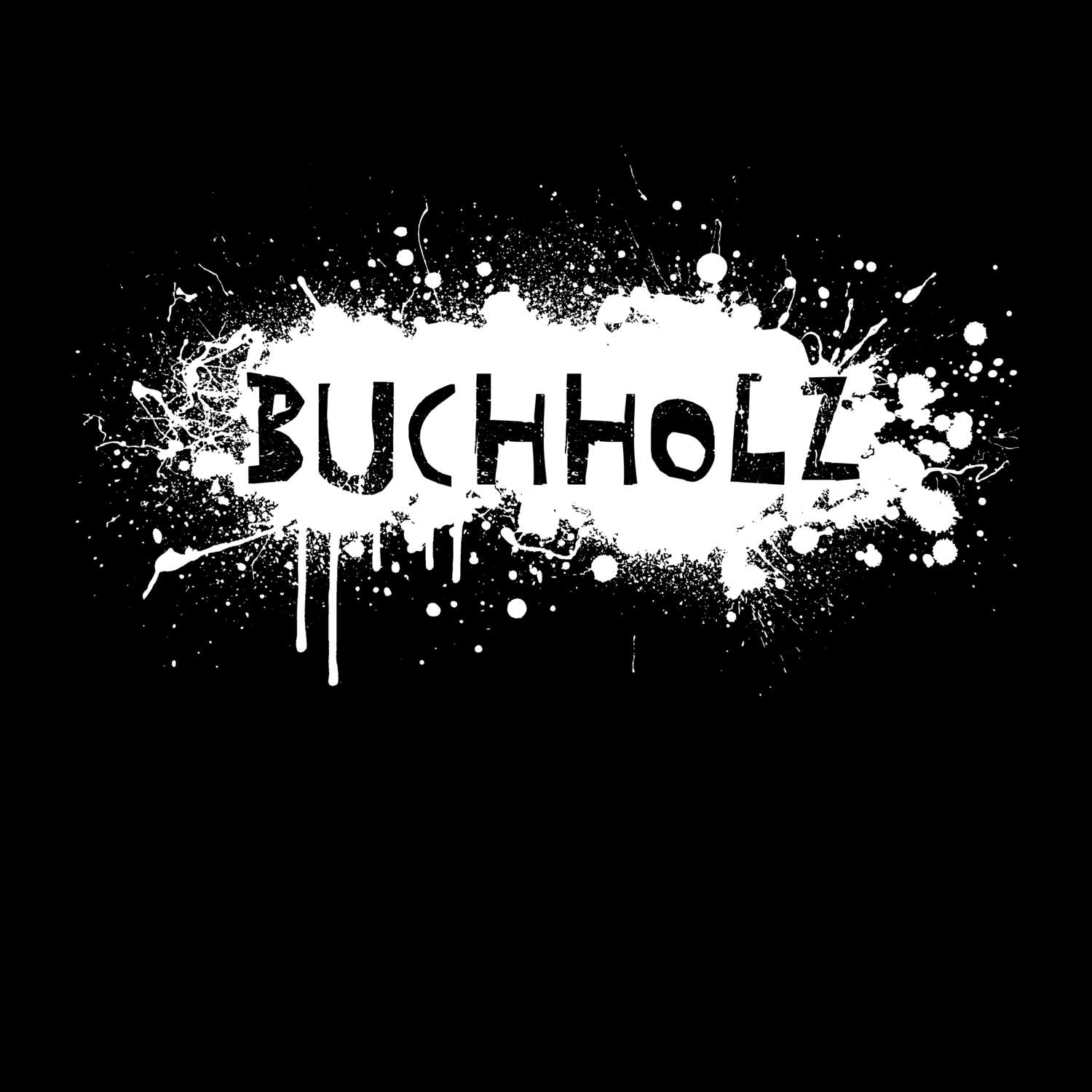 Buchholz T-Shirt »Paint Splash Punk«