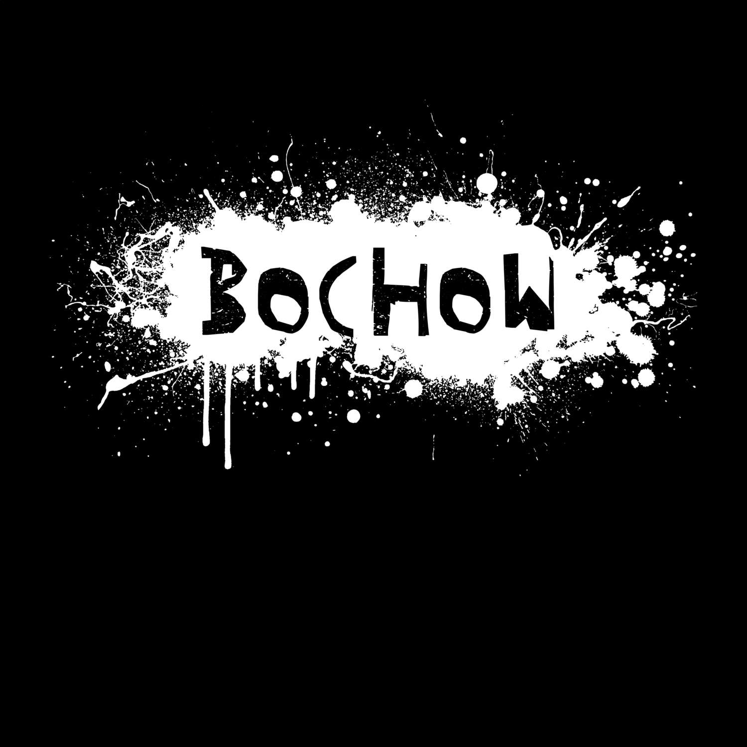 Bochow T-Shirt »Paint Splash Punk«