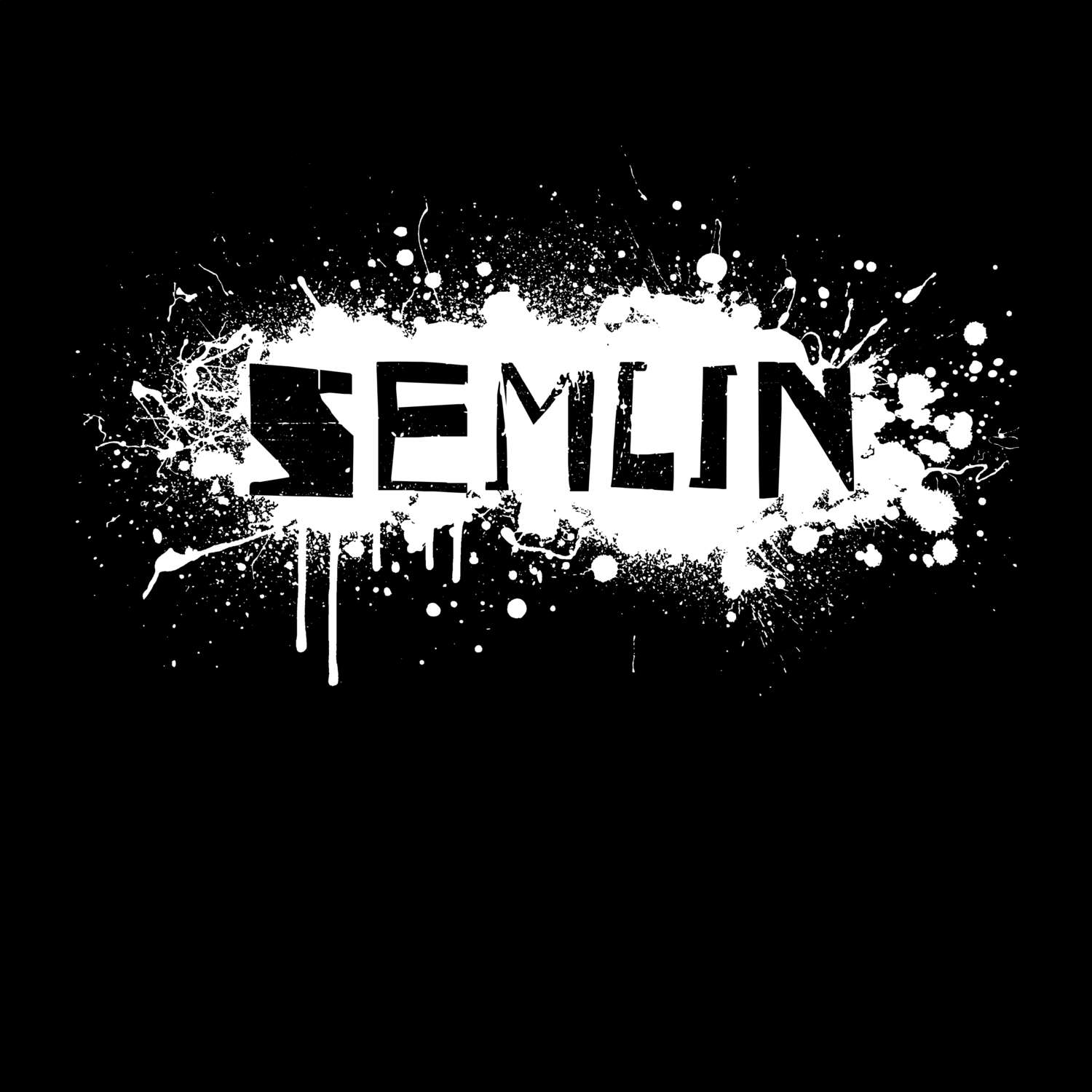 Semlin T-Shirt »Paint Splash Punk«