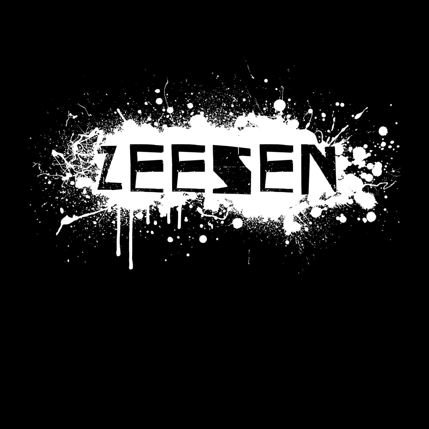 Zeesen T-Shirt »Paint Splash Punk«