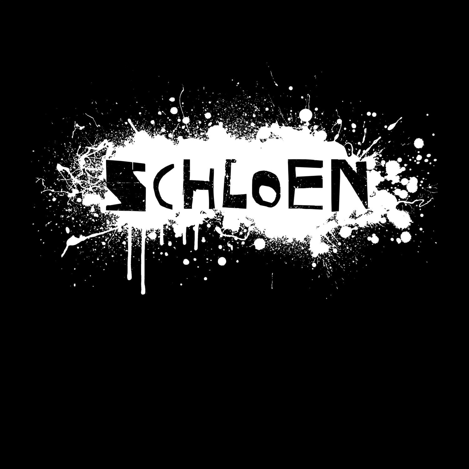 Schloen T-Shirt »Paint Splash Punk«