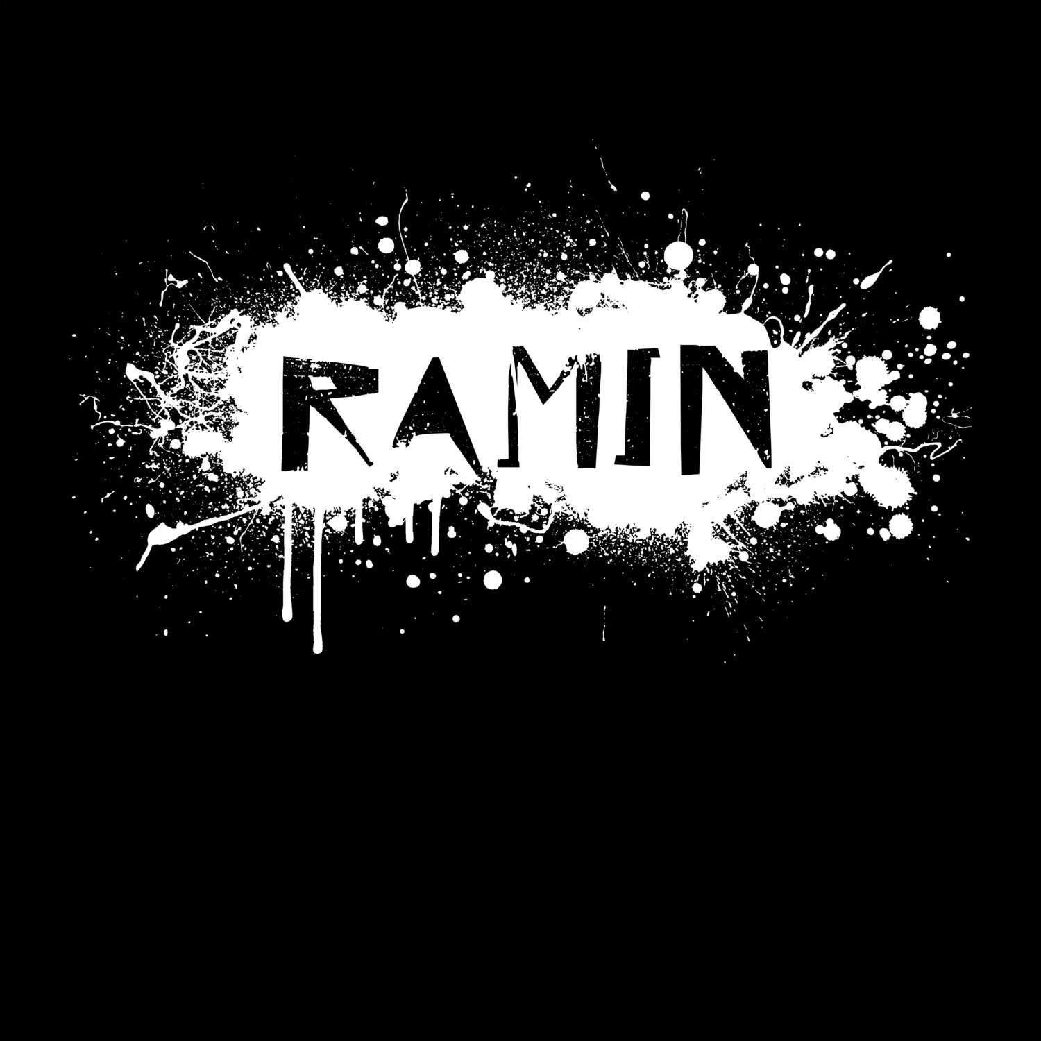 Ramin T-Shirt »Paint Splash Punk«