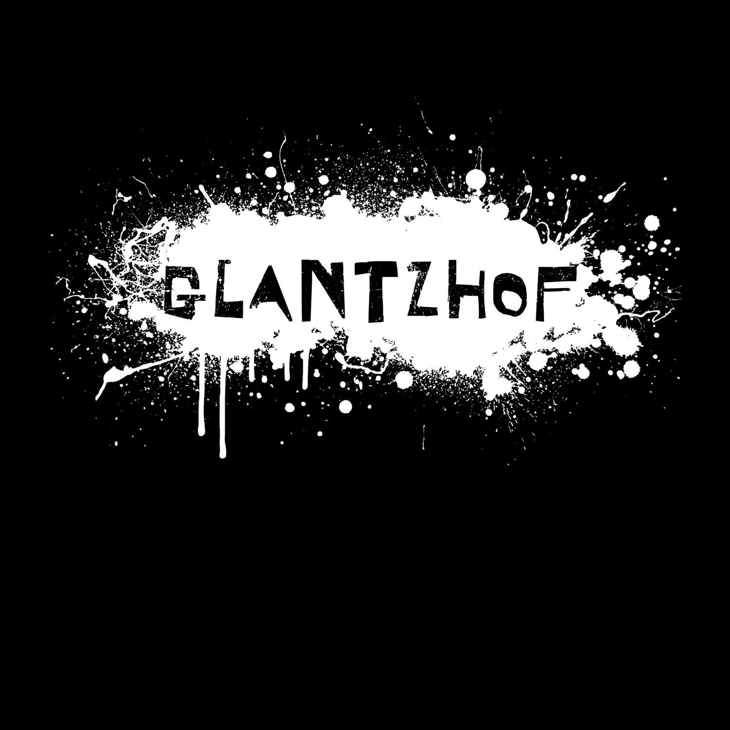Glantzhof T-Shirt »Paint Splash Punk«