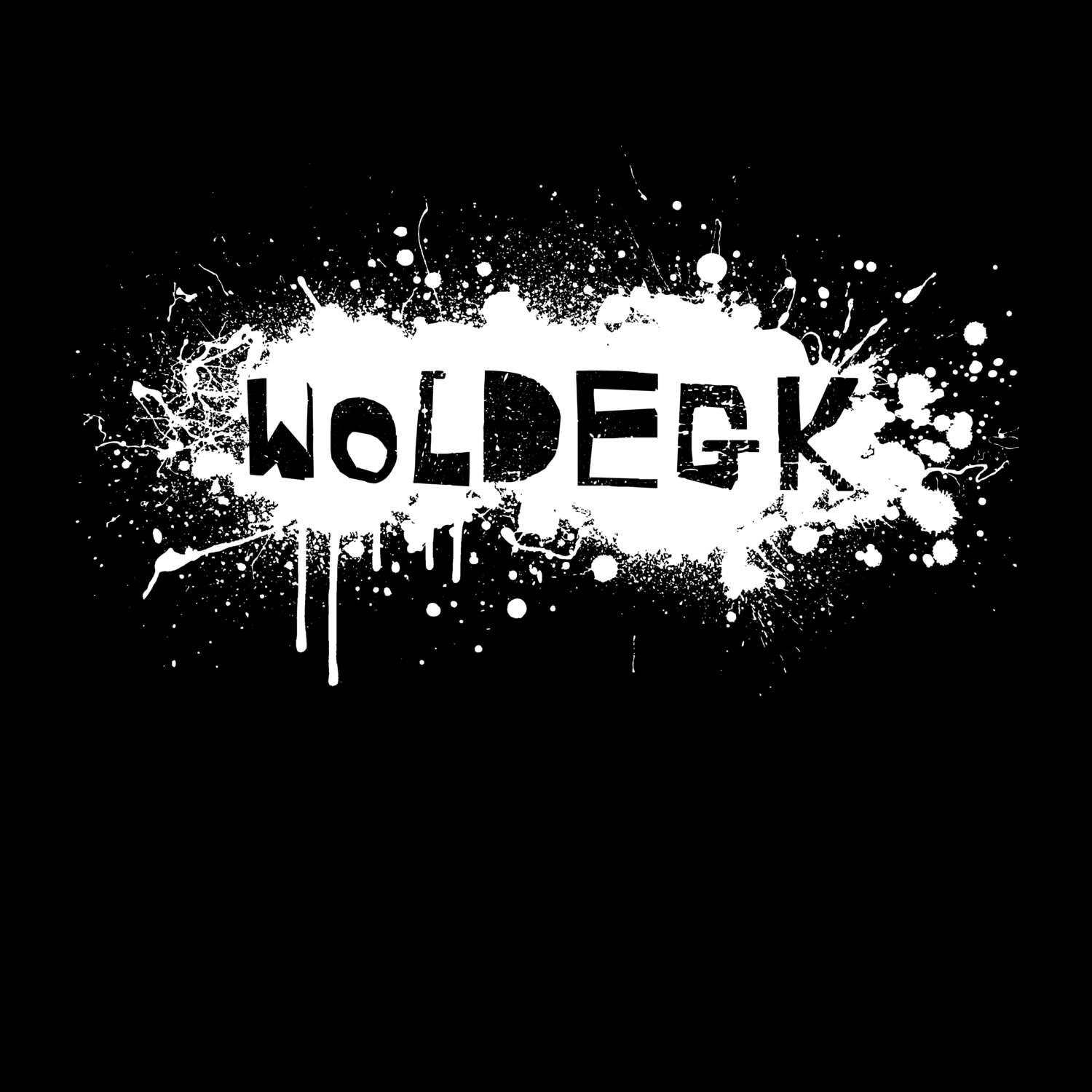 Woldegk T-Shirt »Paint Splash Punk«