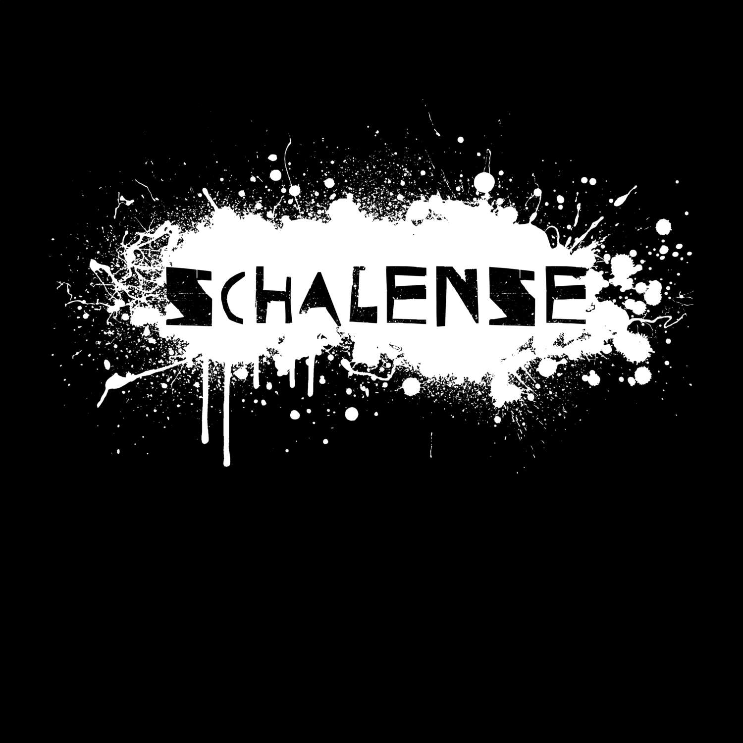 T-Shirt »Paint Splash Punk« für den Ort »Schalense«