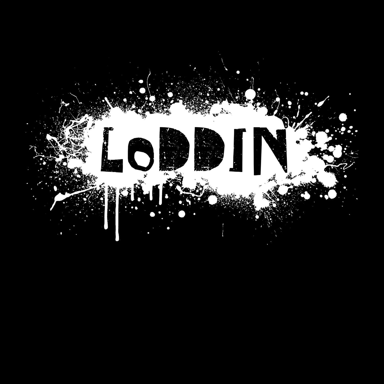 Loddin T-Shirt »Paint Splash Punk«