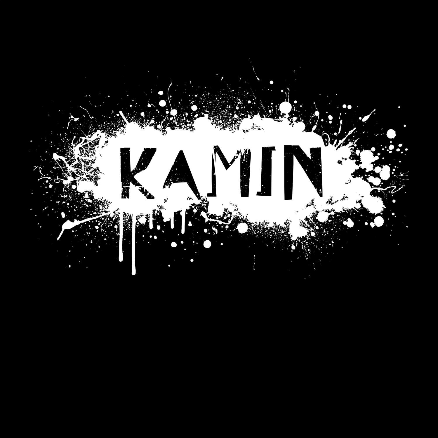 Kamin T-Shirt »Paint Splash Punk«