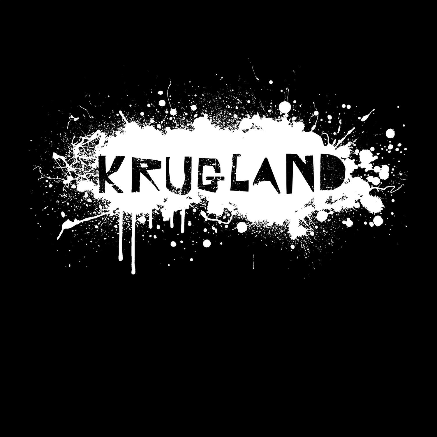 Krugland T-Shirt »Paint Splash Punk«
