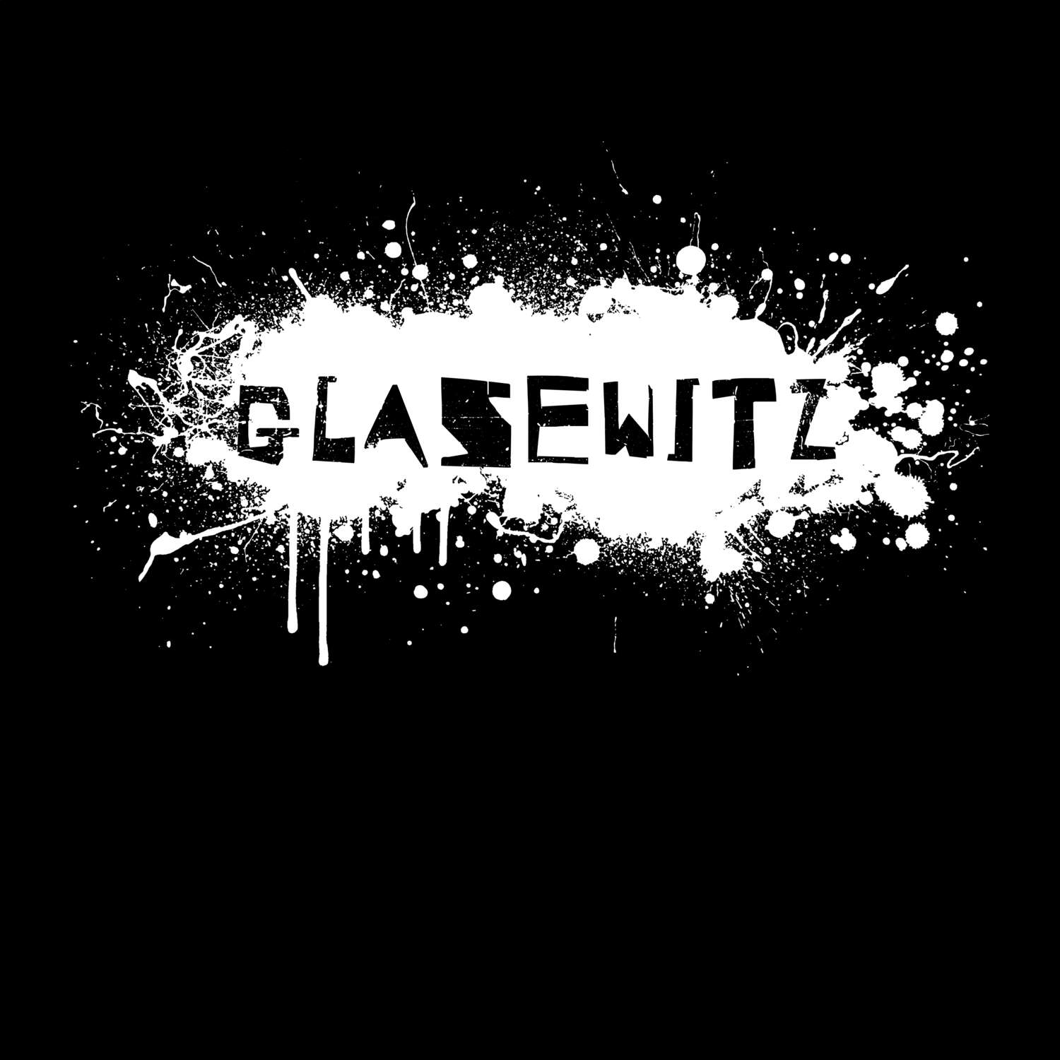 Glasewitz T-Shirt »Paint Splash Punk«