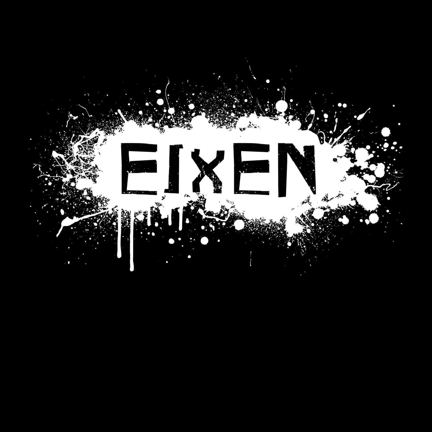 Eixen T-Shirt »Paint Splash Punk«