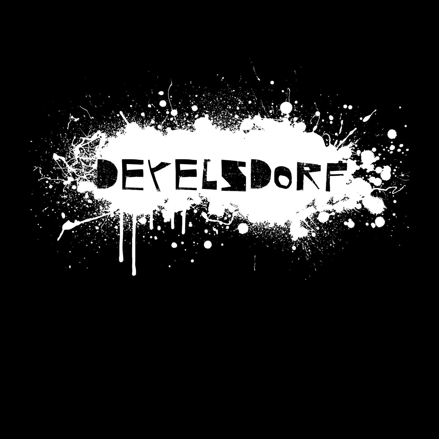 Deyelsdorf T-Shirt »Paint Splash Punk«