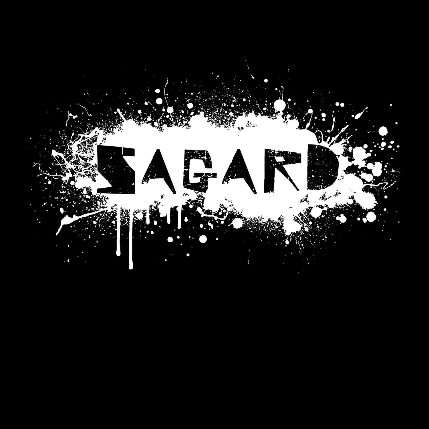 Sagard T-Shirt »Paint Splash Punk«