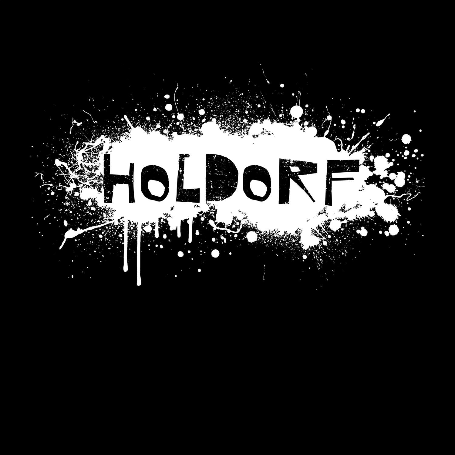 Holdorf T-Shirt »Paint Splash Punk«