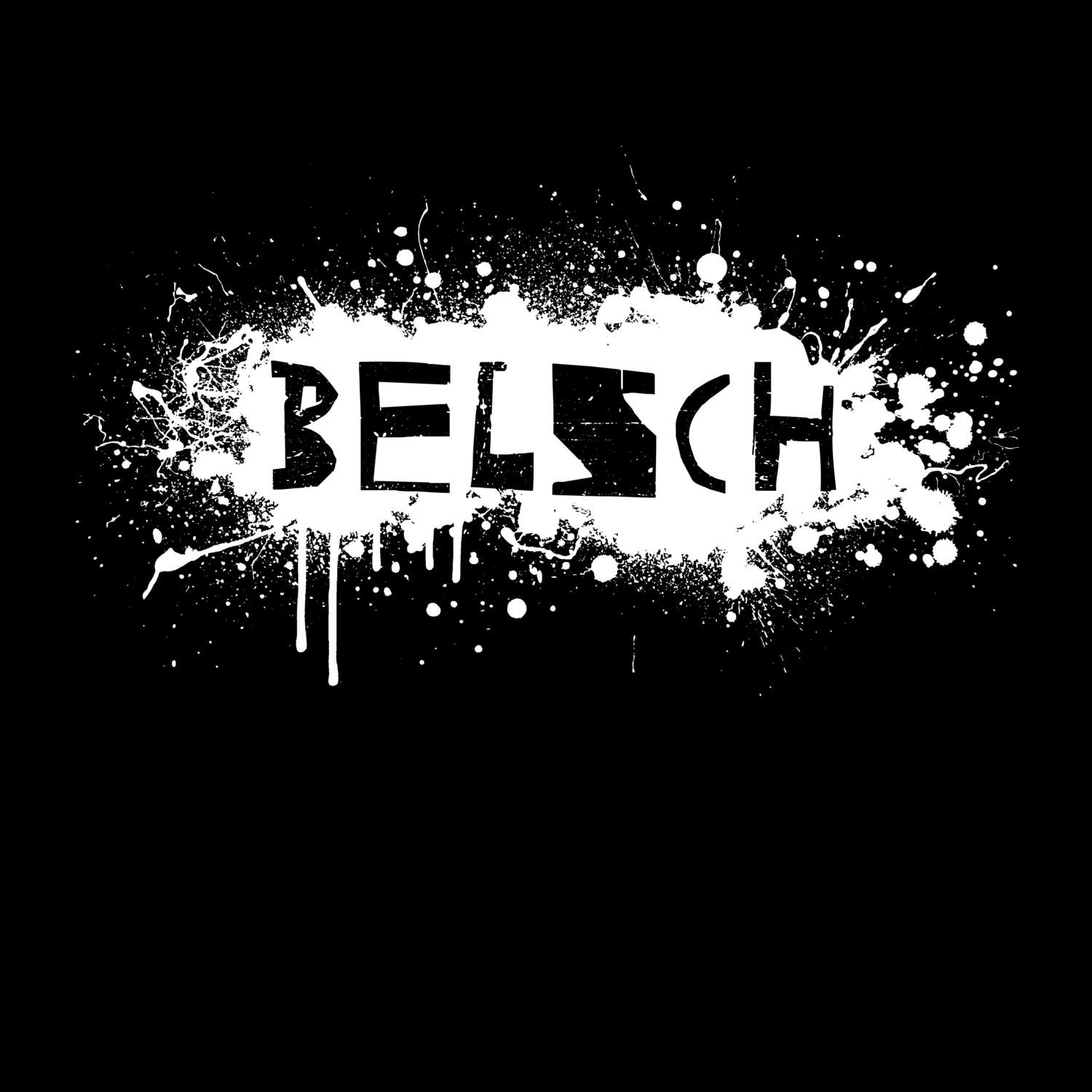 Belsch T-Shirt »Paint Splash Punk«