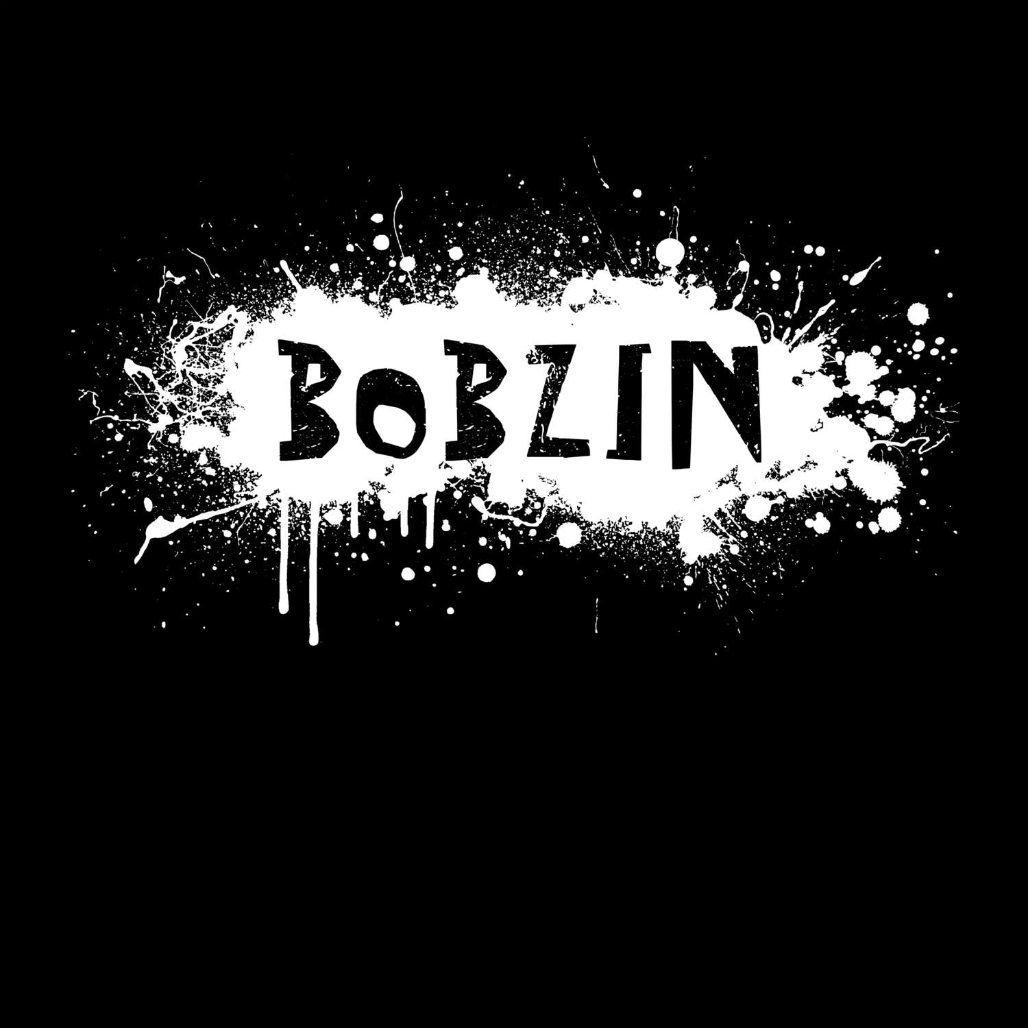 Bobzin T-Shirt »Paint Splash Punk«