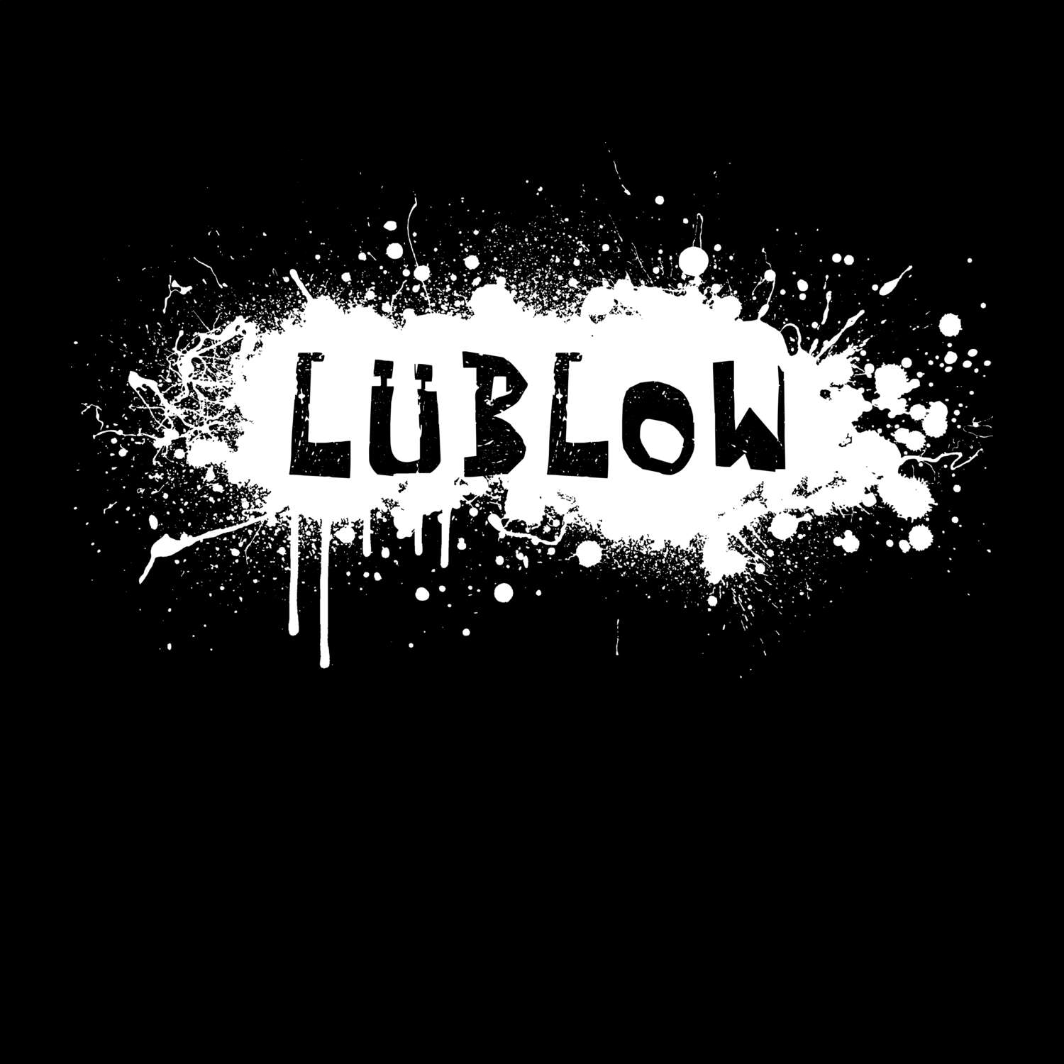 Lüblow T-Shirt »Paint Splash Punk«