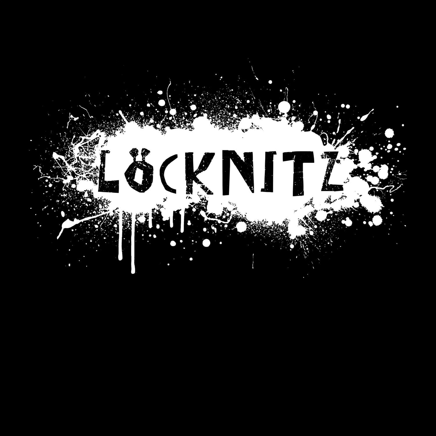 Löcknitz T-Shirt »Paint Splash Punk«