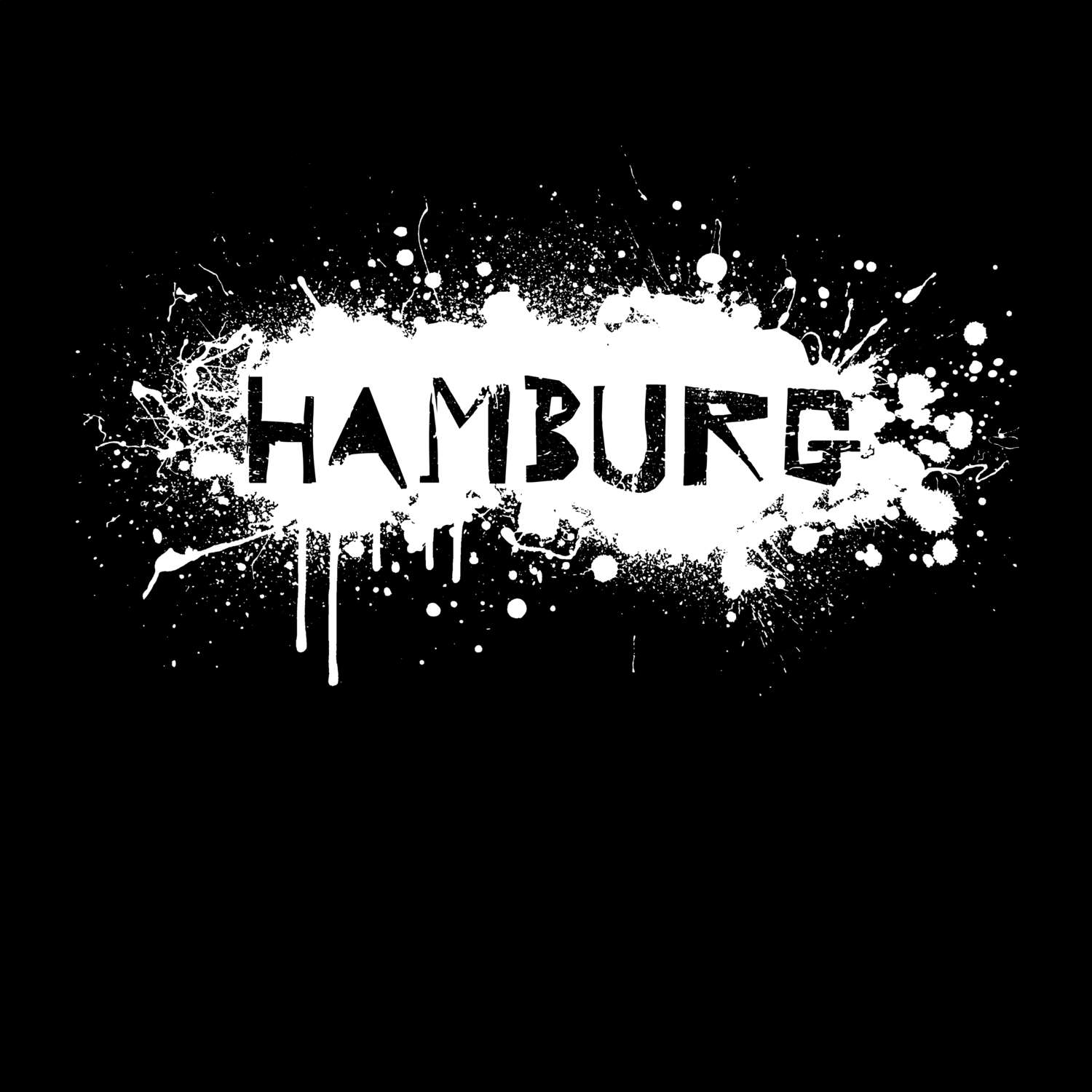 Hamburg T-Shirt »Paint Splash Punk«