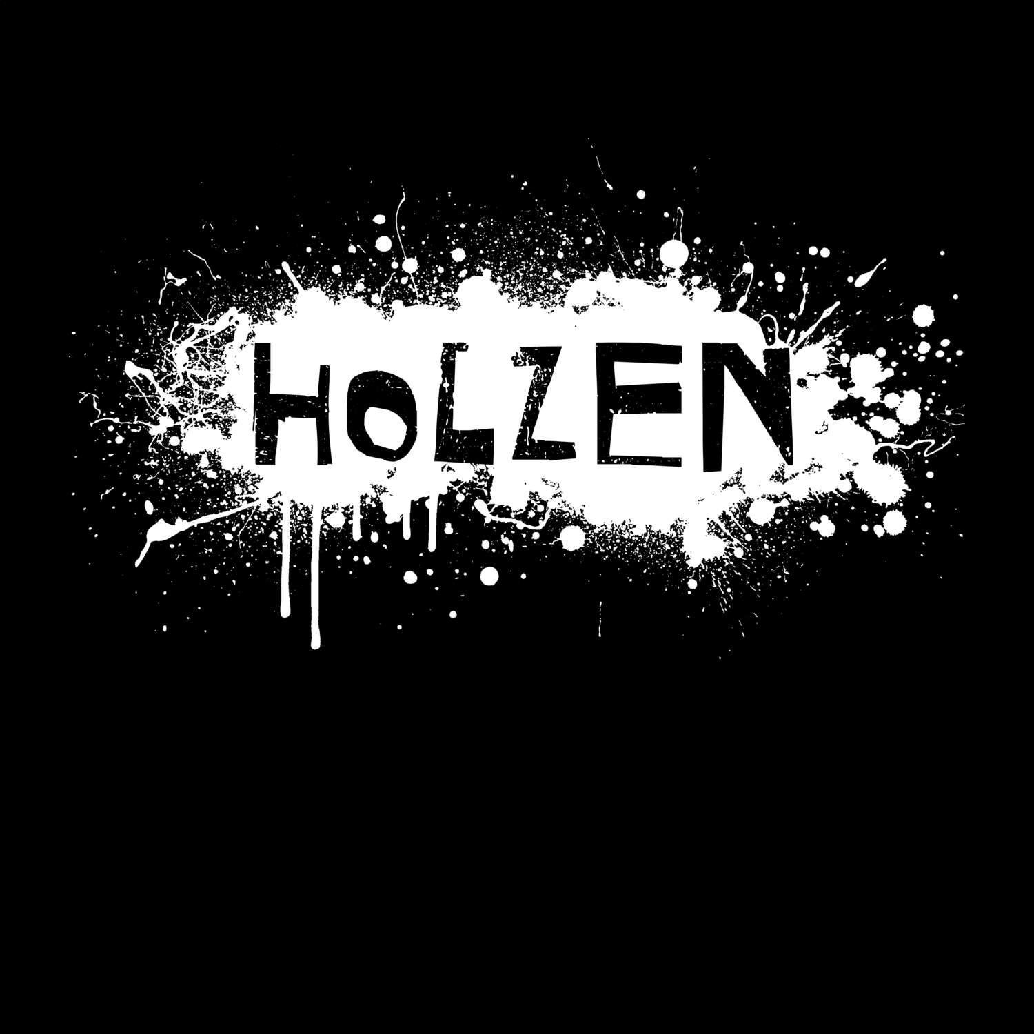 T-Shirt »Paint Splash Punk« für den Ort »Holzen«