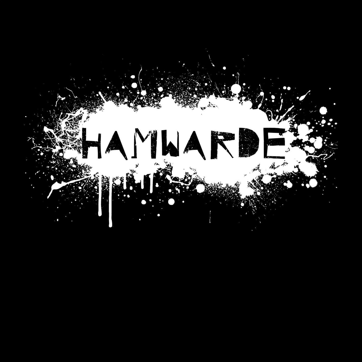 Hamwarde T-Shirt »Paint Splash Punk«