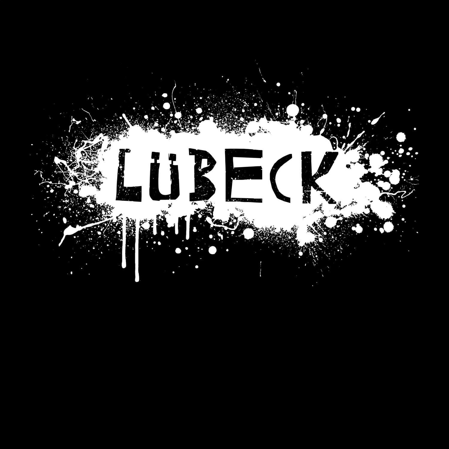 Lübeck T-Shirt »Paint Splash Punk«