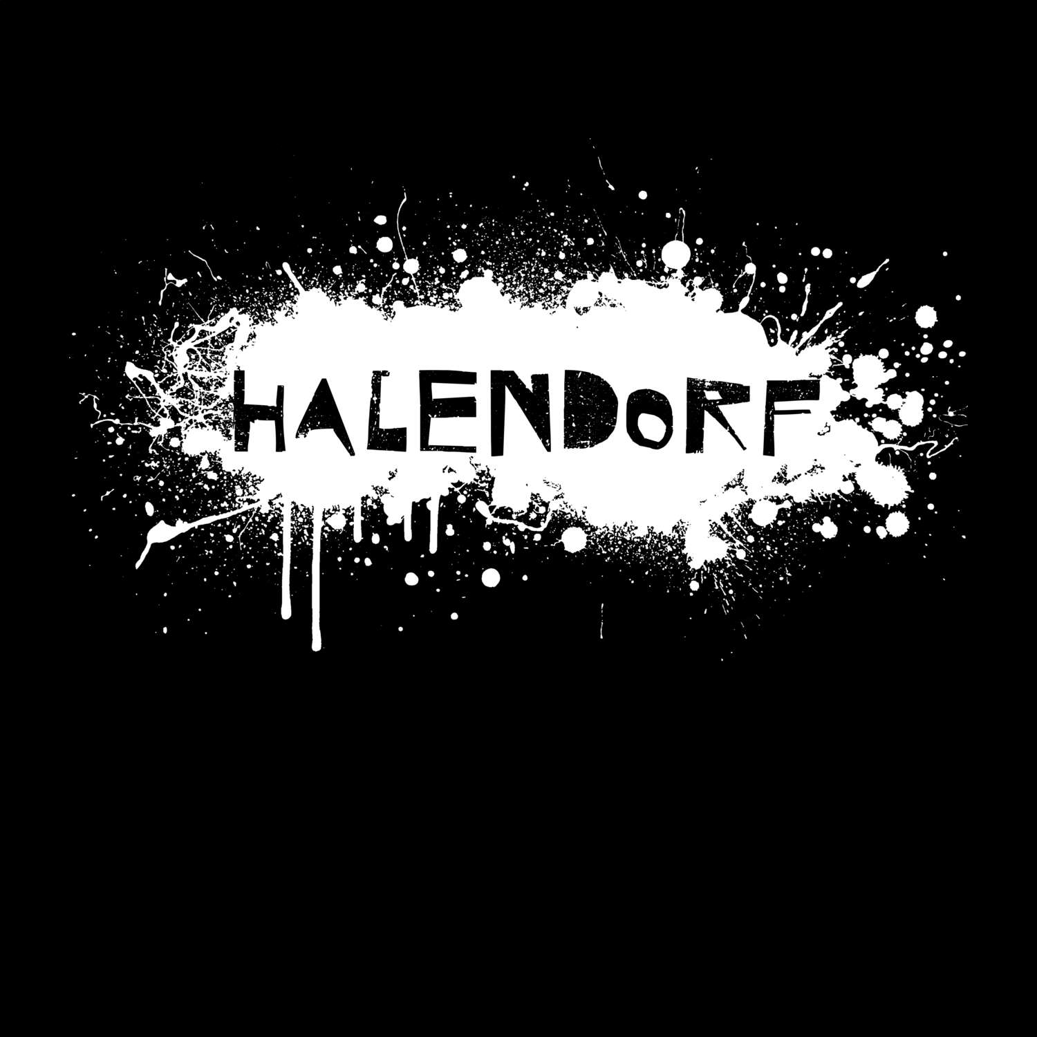 Halendorf T-Shirt »Paint Splash Punk«