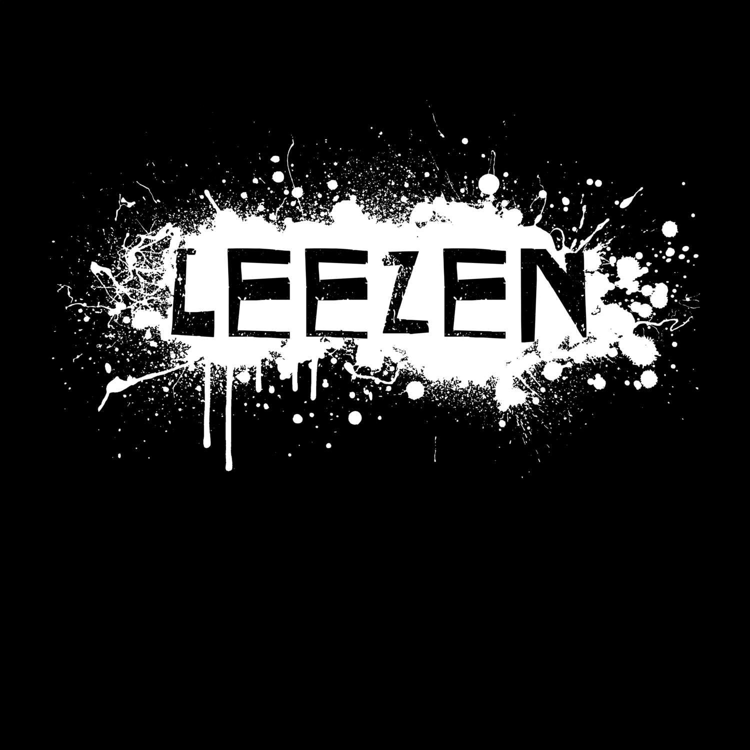 Leezen T-Shirt »Paint Splash Punk«