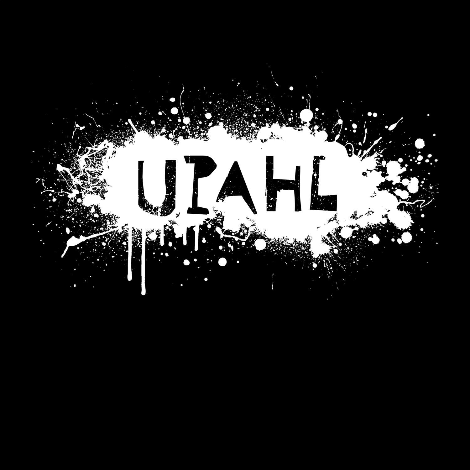 Upahl T-Shirt »Paint Splash Punk«