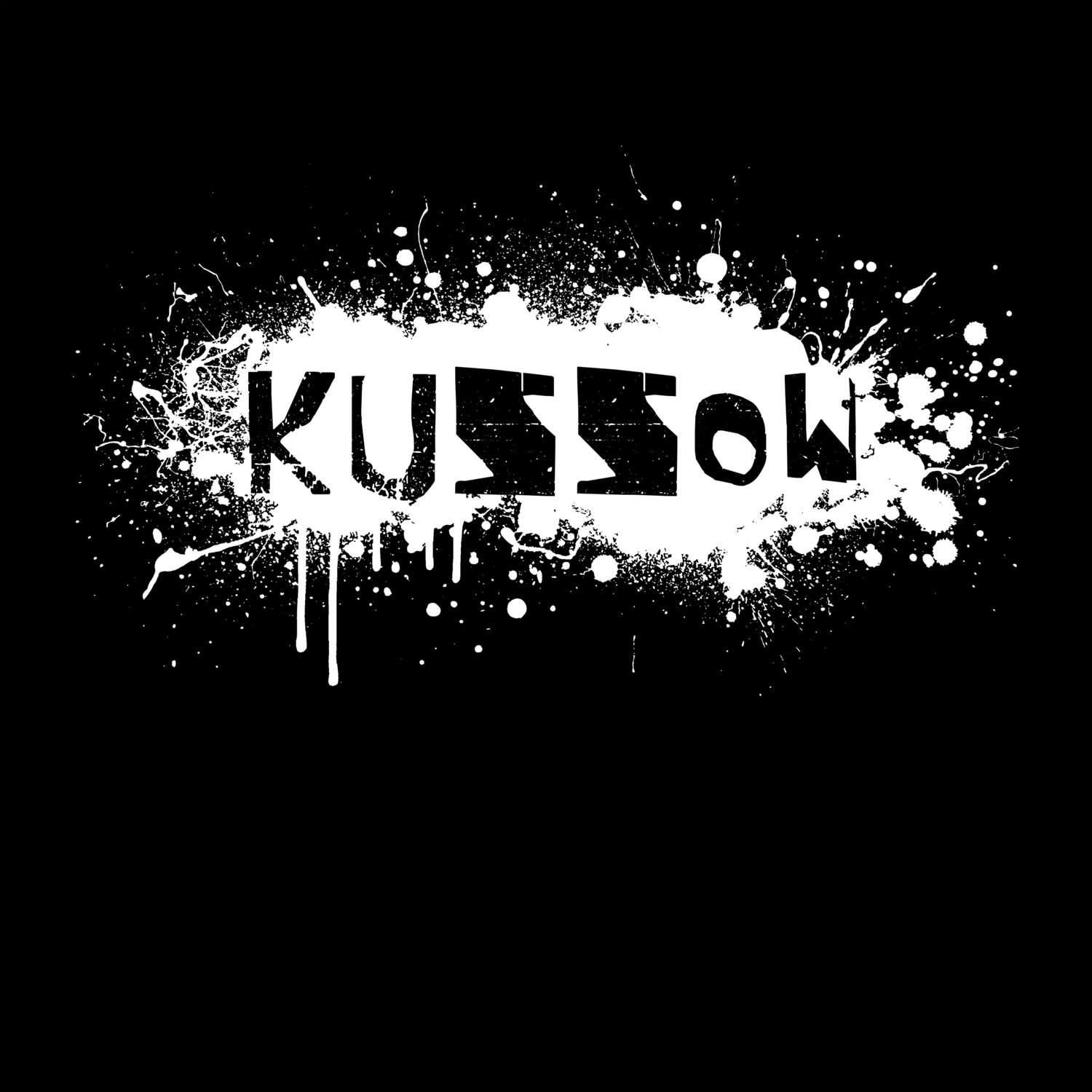 Kussow T-Shirt »Paint Splash Punk«