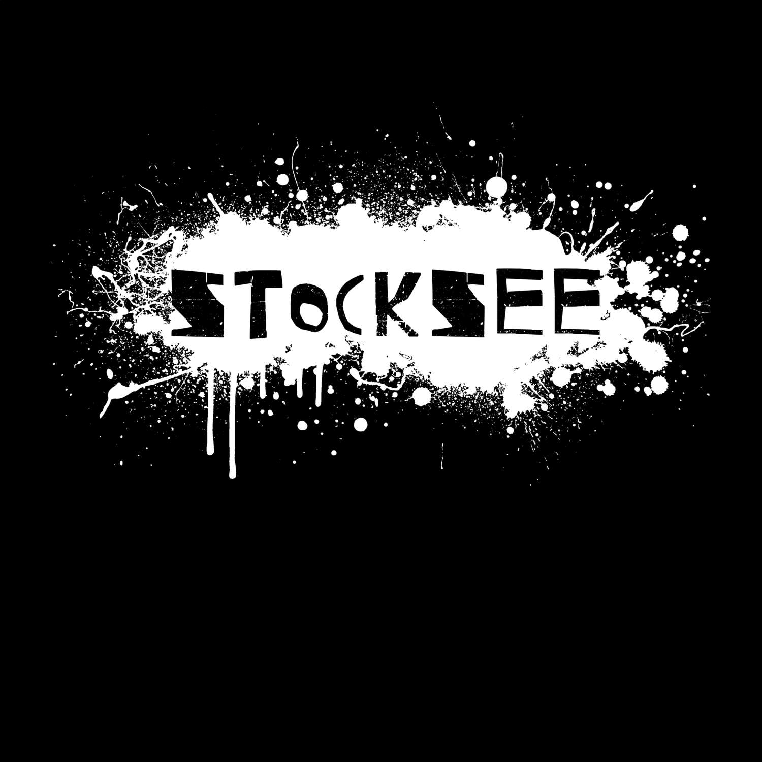 Stocksee T-Shirt »Paint Splash Punk«