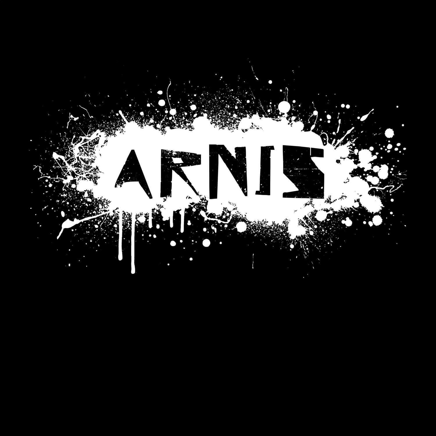 Arnis T-Shirt »Paint Splash Punk«