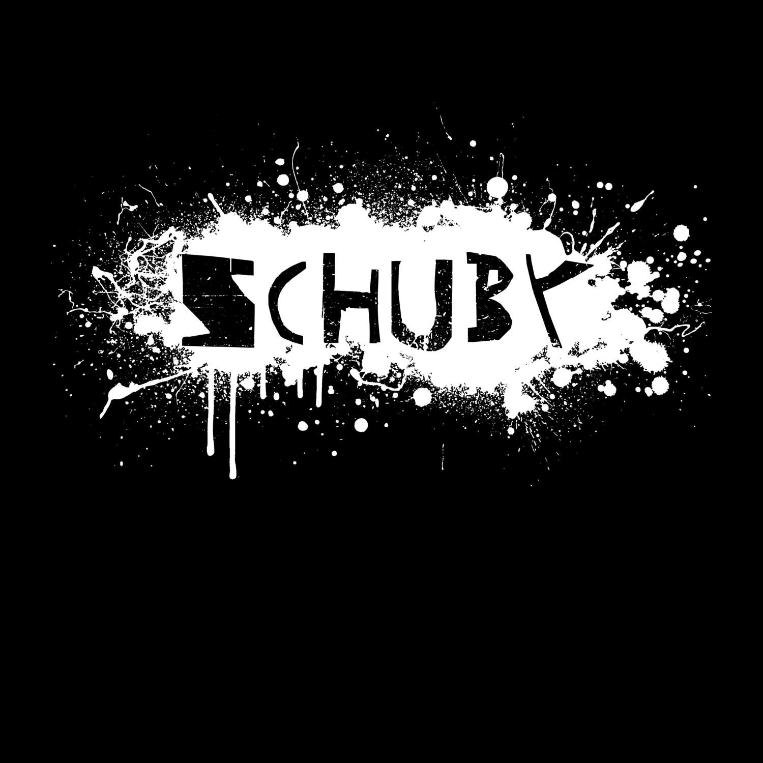 Schuby T-Shirt »Paint Splash Punk«
