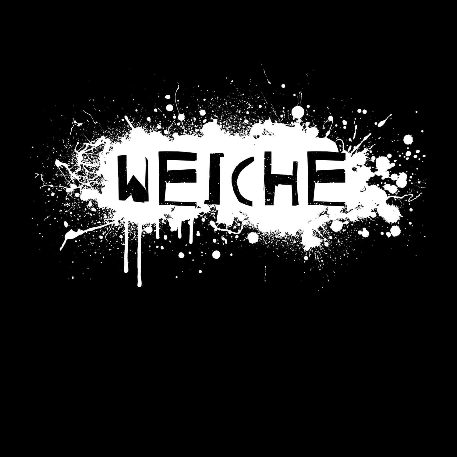 Weiche T-Shirt »Paint Splash Punk«