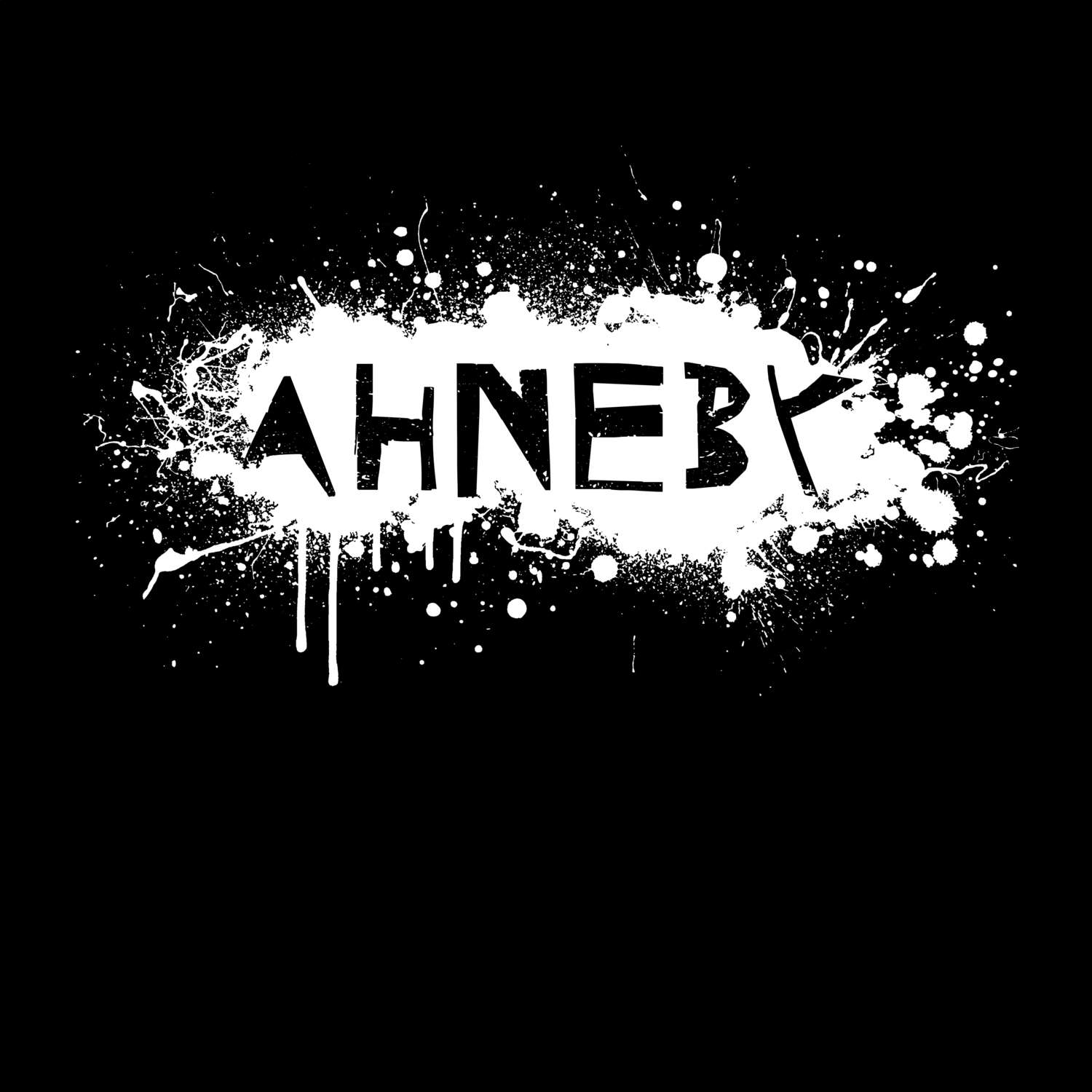 Ahneby T-Shirt »Paint Splash Punk«