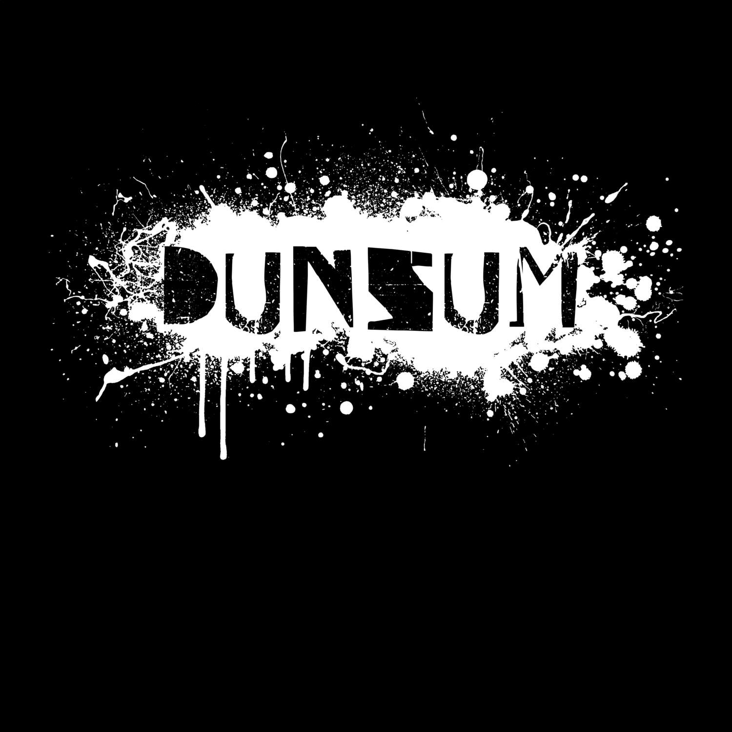 Dunsum T-Shirt »Paint Splash Punk«