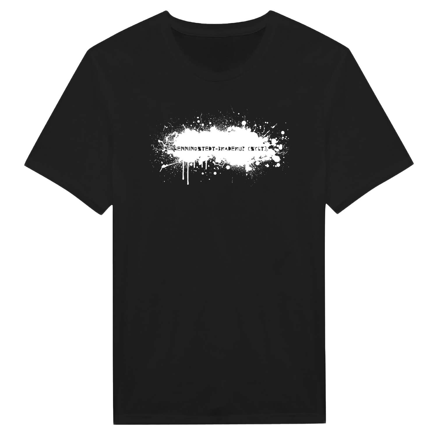 Wenningstedt-Braderup (Sylt) T-Shirt »Paint Splash Punk«